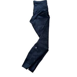 Lululemon Fast & Free High-Rise Tight 24” Nulux Camo – Size 6